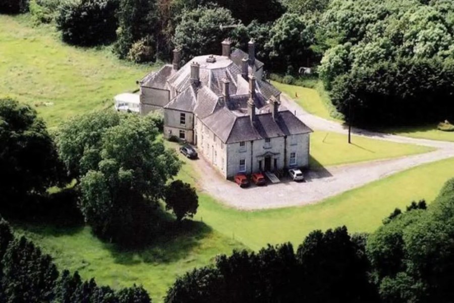 Castlecor-House-aerial-view null