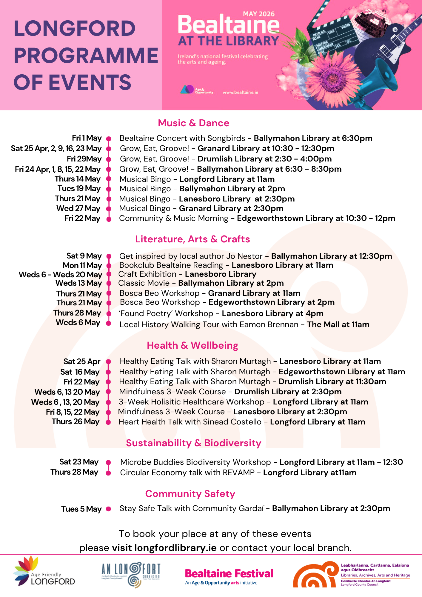 Bealtaine-Longford-Events